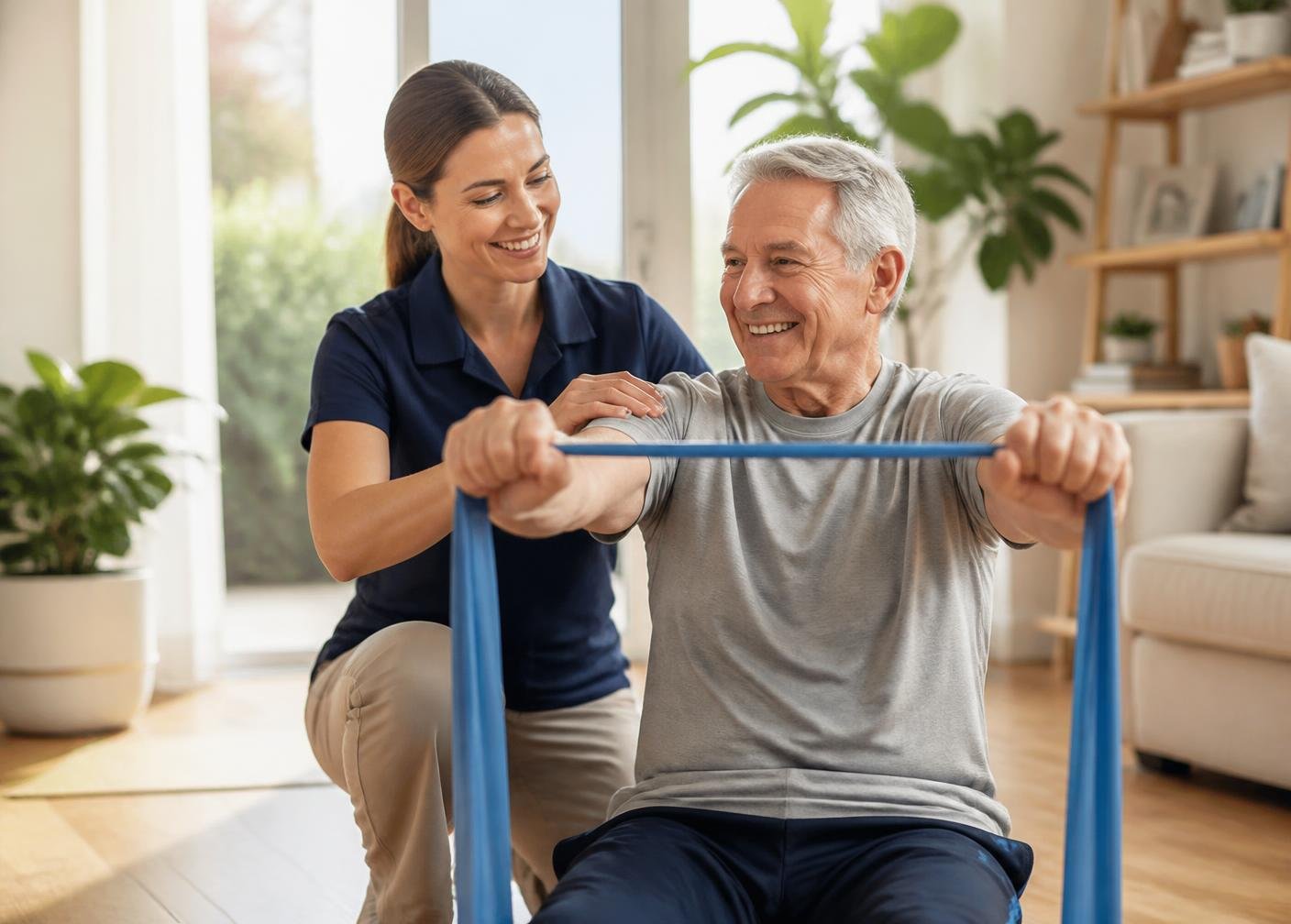 Physiotherapy provided at home by ADHANA